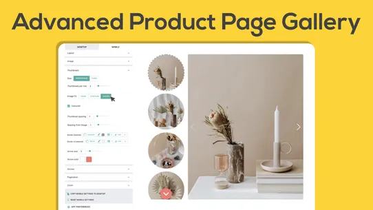 GO Product Page Gallery + Zoom screenshot