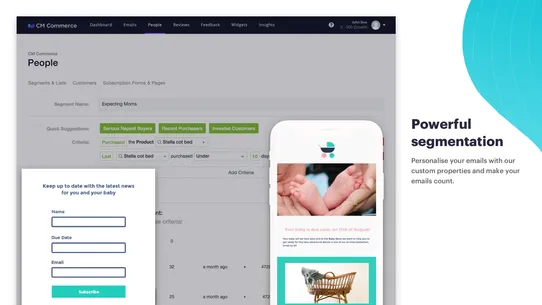 CM Commerce: Email Marketing screenshot