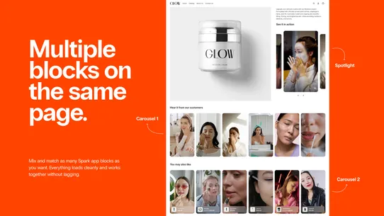 Spark —  UGC Video Carousel screenshot