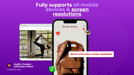 Imgify Custom Animation Effect screenshot
