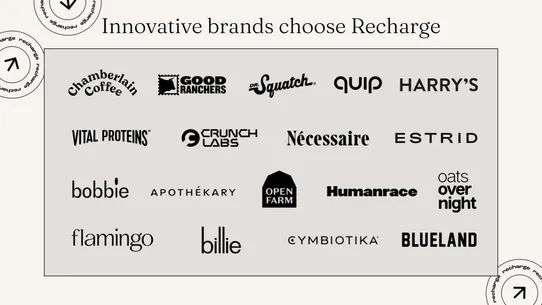 Recharge Subscriptions App screenshot