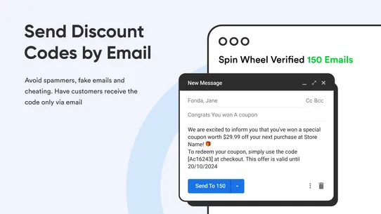 Email Popup &amp; Spin Wheel • EA screenshot