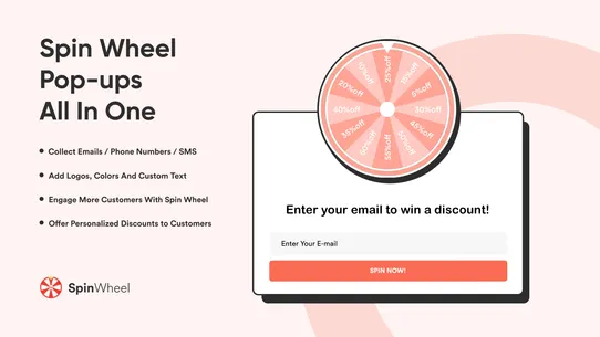 Spin Wheel Email Popups • EA screenshot