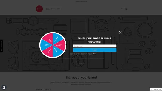 Spin Wheel Email Popups • EA screenshot