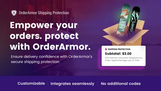 OrderArmor Shipping Protection screenshot