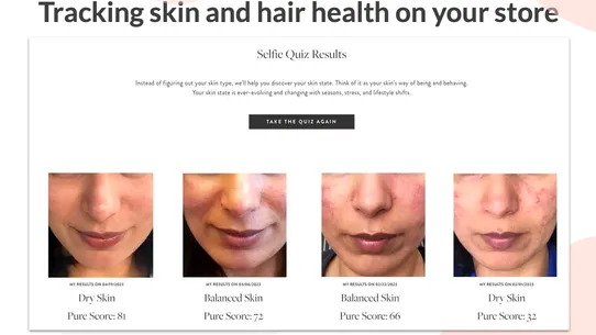 Tangent : Hair &amp; Skin Quiz screenshot