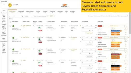 ShipTurtle Marketplace Creator screenshot