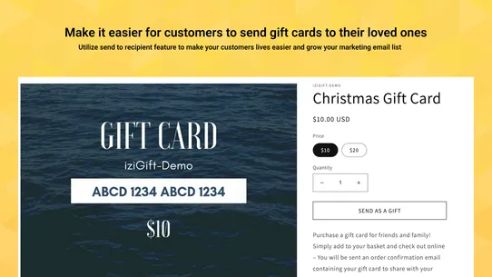 iziGift | Gift Cards, Rewards screenshot