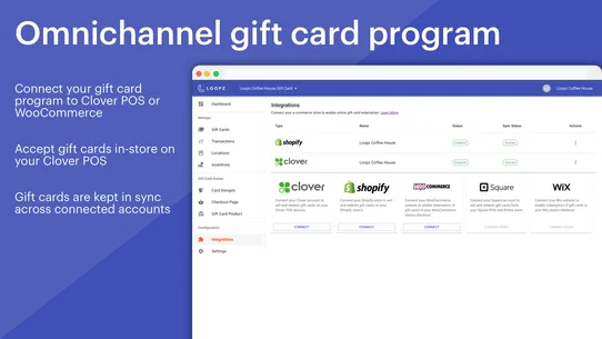 Loopz Gift Cards screenshot