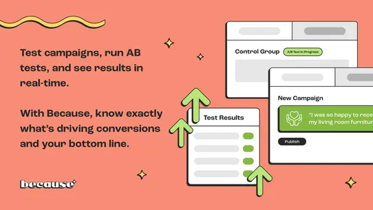 Because: CRO + Personalization screenshot