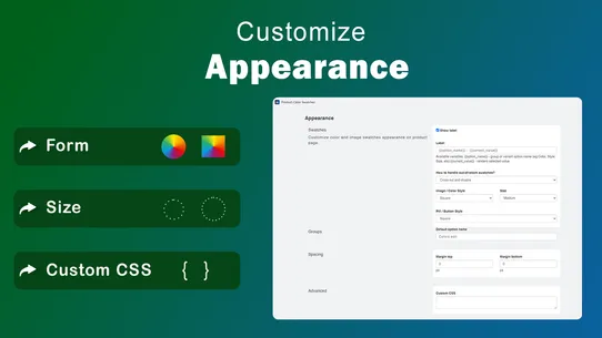 Spr Product Swatch Variants screenshot