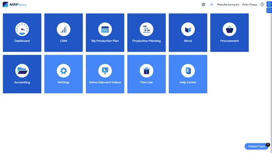MRPeasy Manufacturing ERP screenshot