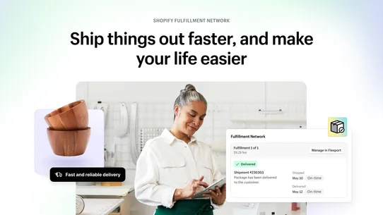 Shopify Fulfillment Network screenshot