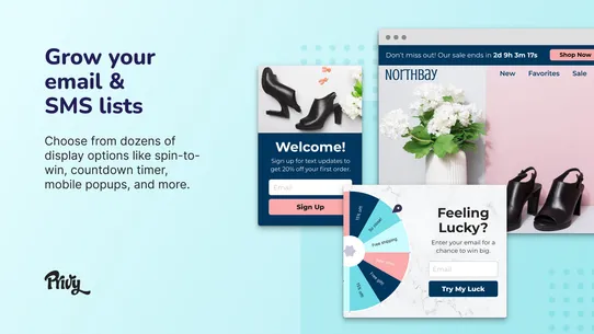 Privy ‑ Pop Ups, Email, &amp; SMS screenshot