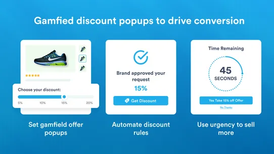 60seconds discount offer popup screenshot