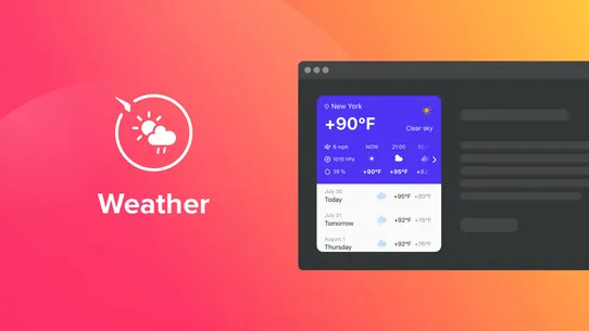 Live Weather Forecast by ES screenshot