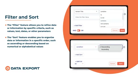 Data Export IO: Reports screenshot