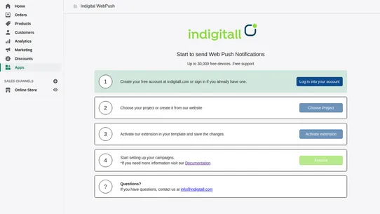 indigitall Push screenshot