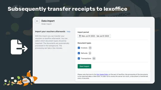 lexoffice Integration screenshot