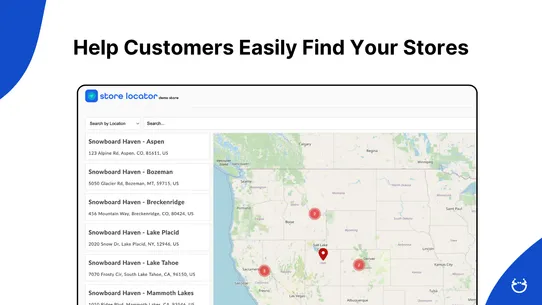 Store Locator ‑ Pasilobus screenshot