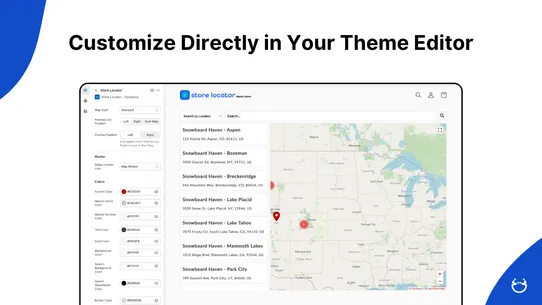 Store Locator ‑ Pasilobus screenshot