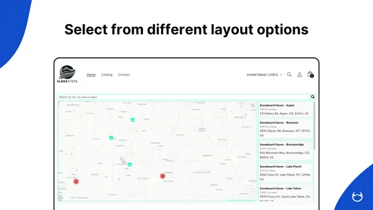 Store Locator ‑ Pasilobus screenshot