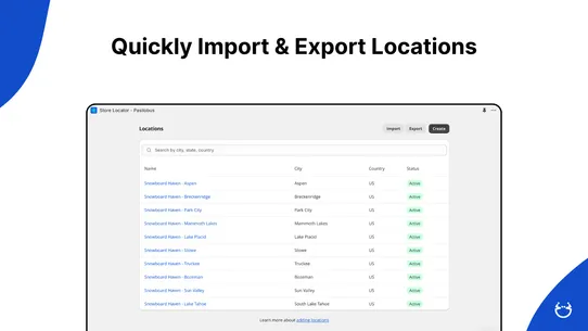 Store Locator ‑ Pasilobus screenshot