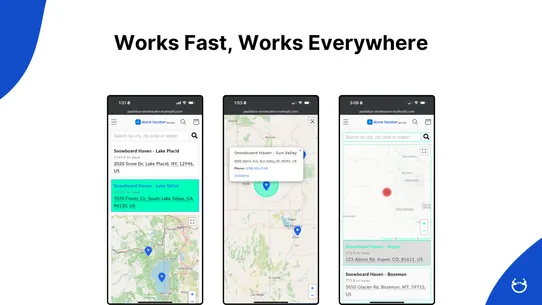 Store Locator ‑ Pasilobus screenshot