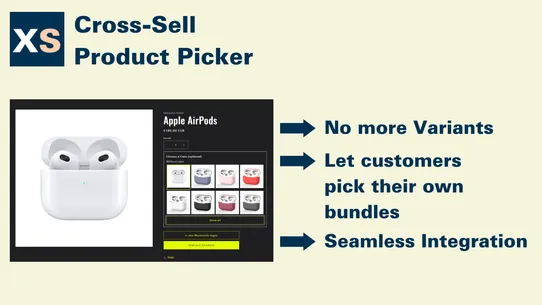 XSell Product Picker screenshot