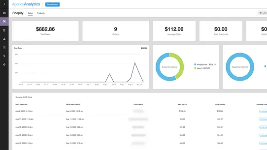 AgencyAnalytics screenshot