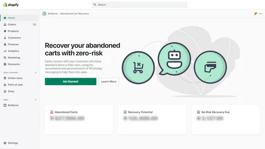 Botsonic WhatsApp Recovery screenshot
