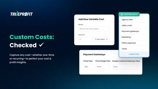 TP: True Profit Analytics screenshot