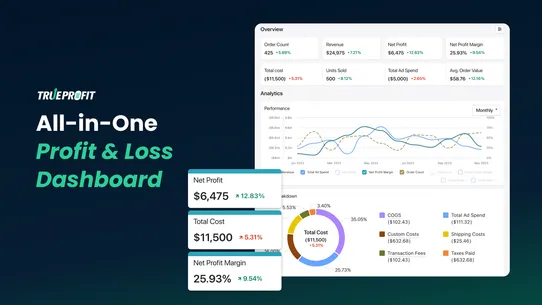 TrueProfit: Profit Analytics screenshot