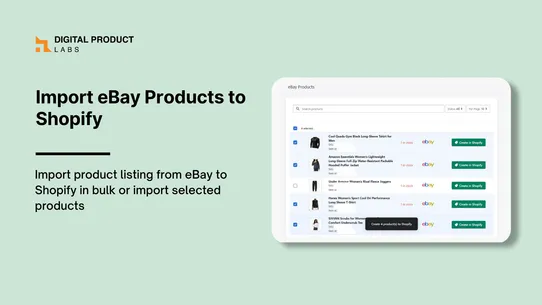 eBay Integration &amp; Sync ‑ DPL screenshot