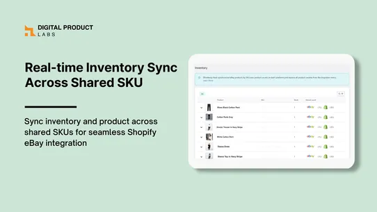 eBay Integration &amp; Sync ‑ DPL screenshot