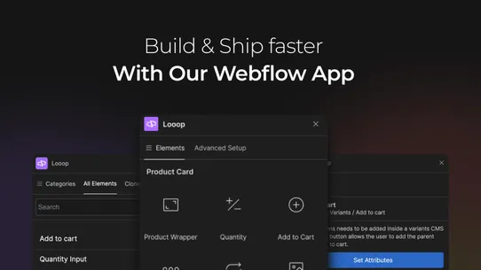 Looop ‑ Build with Webflow screenshot