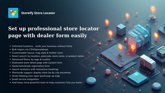 S: Store Locator screenshot