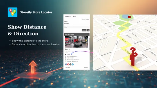 S: Store Locator screenshot