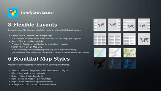 S: Store Locator screenshot