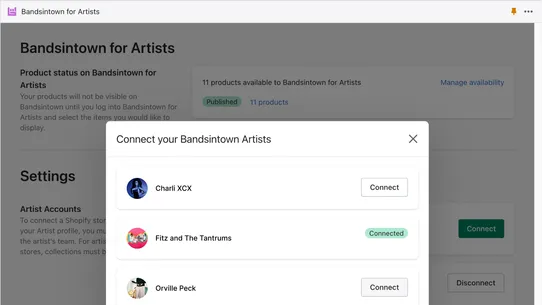 Bandsintown for Artists screenshot