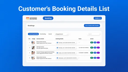 AptBook : Appointment Booking screenshot