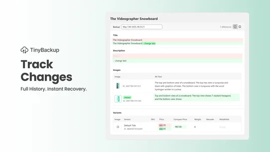 TinyBackup: Backups &amp; restore screenshot