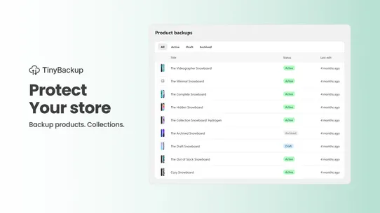 TinyBackup: Backups &amp; restore screenshot