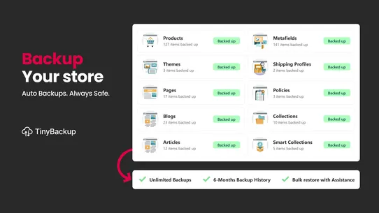 TinyBackup: Backups &amp; restore screenshot