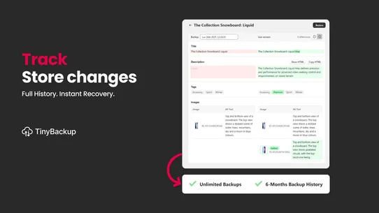 TinyBackup: Backups &amp; restore screenshot