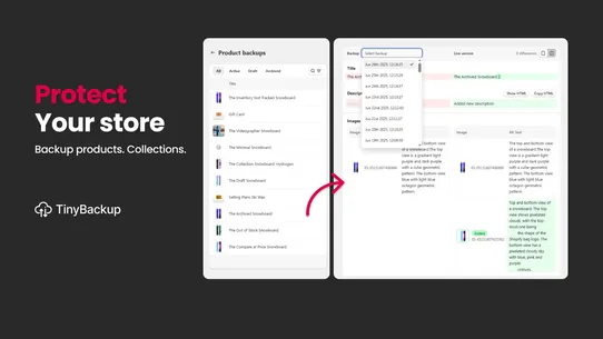 TinyBackup: Backups &amp; restore screenshot