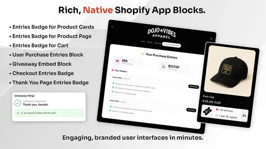 Giveaway Ninja • Giveaways screenshot