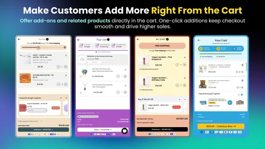 Flex Upsell Cart Auto Discount screenshot