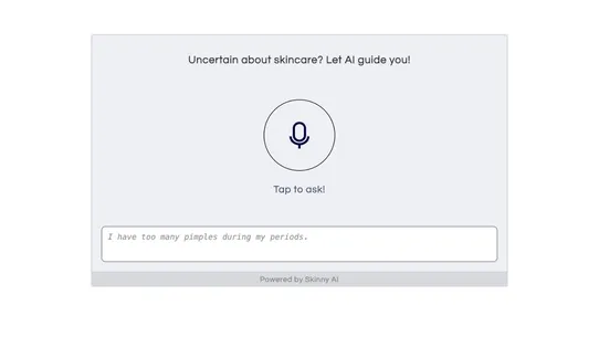 Skinny AI: GPT for Skincare screenshot