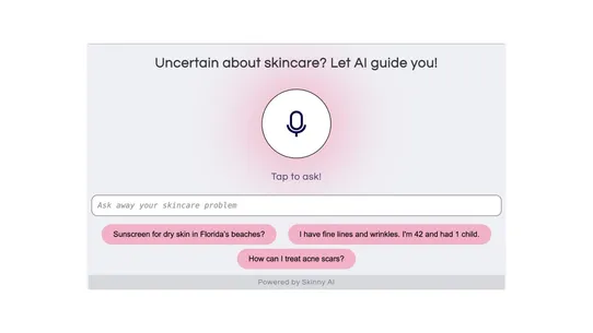 Skinny AI: GPT for Skincare screenshot